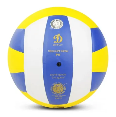 Bóng Chuyền Da PU Động Lực Ebete DE 240M3 - Quả Bóng Thi Đấu Chính Thức Tiêu Chuẩn VFV Cho Vận Động Viên