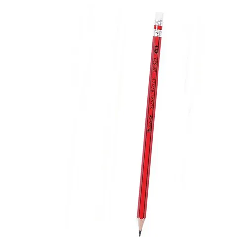 Bút Chì Gỗ HB Quantum QP-930 Có Đầu Gôm Tẩy - Bút Vẽ Sắc Nét, Thân Gỗ Dễ Gọt, Tiện Dụng Cho Học Tập Và Nghệ Thuật