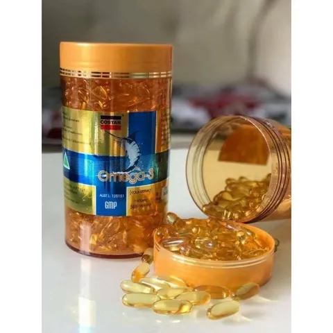 Dầu cá Omega 3 Costar Úc 1000mg - Viên bổ sung EPA, DHA hỗ trợ sức khỏe tim mạch và thị lực, 100 viên dễ uống