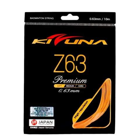 Dây Cước Căng Vợt Cầu Lông Kizuna Z63X - Đường Kính 0.63mm, Mềm Mại, Trợ Lực 10/10, Phù Hợp Cho Người Mới Chơi Cầu Lông
