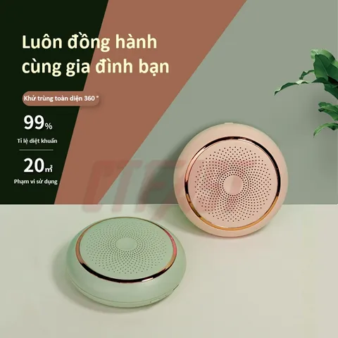 Máy Khử Mùi Tủ Lạnh Mini Công Nghệ Ozone CTFAST CY-06 - Khử Trùng 360 Độ, Pin 1200mAh, Loại Bỏ Vi Khuẩn Tối Đa