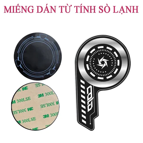 Miếng Dán Từ Tính Cho Quạt Tản Nhiệt Điện Thoại - Phụ Kiện Chất Lượng Cao, Dễ Dàng Sử Dụng Cho Các Model X6, X7, X8, X12, X13