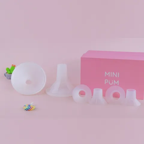 Phễu Kích Sữa Silicon Mini Pum - Tiệt Trùng Cao Cấp, Hỗ Trợ Kích Thích Sữa Tự Nhiên, Phù Hợp Với Mọi Kích Thước Ngực