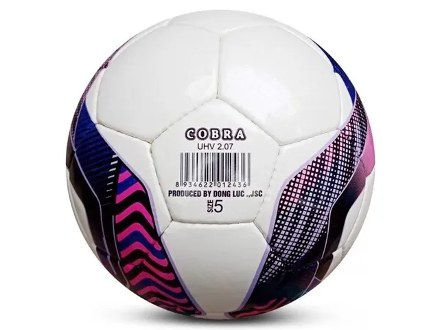 Quả Bóng Đá UHV 2.07 Cobra Động Lực - Chuẩn Thi Đấu FIFA Pro, Chất Liệu Cao Cấp, Phù Hợp Mọi Thời Tiết, Bóng Chơi Các Giải Đấu 2021-2022
