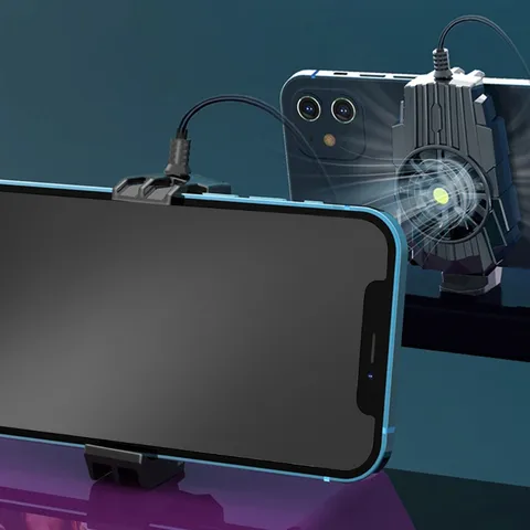 Quạt Tản Nhiệt Điện Thoại G6 - Quạt Kẹp Lưng Tốc Độ Cao Dành Cho Game, Tương Thích Android và iOS, Yên Tĩnh, Dễ Mang Theo
