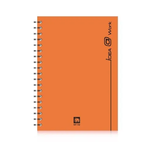 Sổ A5 Elephant Bọc PP 70G 100 Tờ - Sổ Tay Học Sinh Văn Phòng, Thiết Kế Sang Trọng, Tiện Dụng Cho Ghi Chú