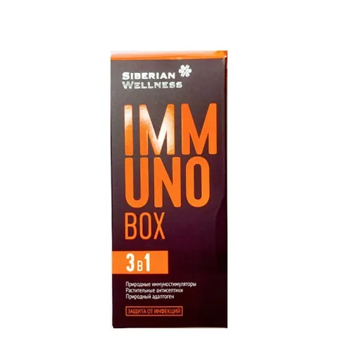 Viên uống tăng cường sức đề kháng Siberian Wellness Immuno Box - Hỗ trợ miễn dịch tự nhiên, bảo vệ sức khỏe hiệu quả cho người trưởng thành