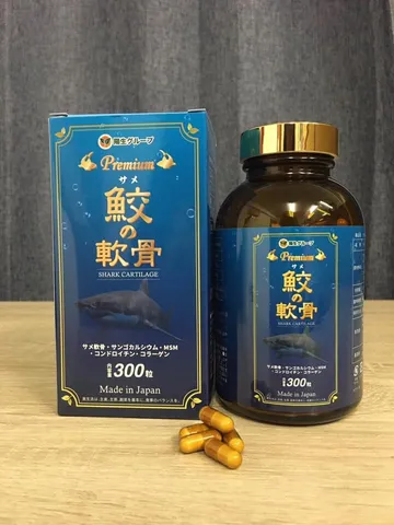 Viên uống hỗ trợ xương khớp Premium Yo Group - Sụn cá thiên nhiên, MSM & Glucosamine, giúp xương khớp dẻo dai và linh hoạt hơn.