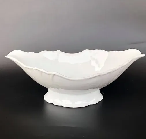 Bát Thuyền Đựng Bày Gà Nguyên Con Đế Liền Gốm Sứ Bát Tràng Cao Cấp - Sản Phẩm Thủ Công An Toàn, Đun Nóng Trong Lò Vi Sóng