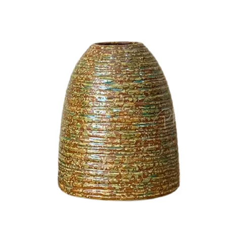 Bình chuông gốm Bát Tràng mini cắm hoa màu vintage - Trang trí nhà cửa độc đáo và sang trọng cho không gian sống