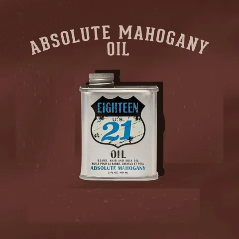 Dầu Dưỡng Râu Tóc Da 18.21 Man Made - Hương Spiced Vanilla, Dưỡng Ẩm, Làm Mềm, Tăng Cường Cấu Trúc Râu Tóc Cho Nam 60ml
