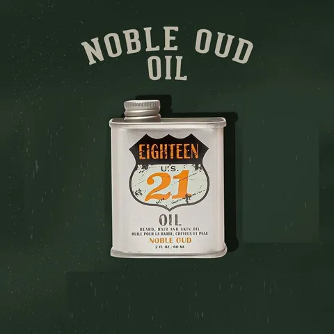 Dầu Dưỡng Râu Tóc Da 18.21 Man Made - Hương Spiced Vanilla, Dưỡng Ẩm, Làm Mềm, Tăng Cường Cấu Trúc Râu Tóc Cho Nam 60ml