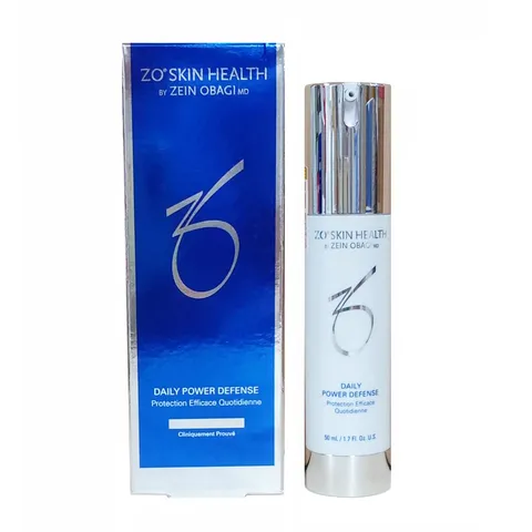 Kem Dưỡng Phục Hồi Da Zo Skin Health Daily Power Defense 50ml - Chống Oxy Hóa, Cải Thiện Nếp Nhăn, Tái Tạo Da, Thích Hợp Mọi Loại Da