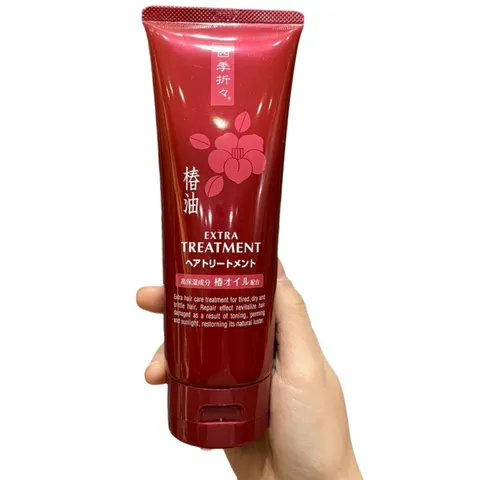 Kem ủ tóc hoa trà Kumano Tsubaki Extra Treatment 230g - Phục hồi tóc hư tổn, cấp ẩm, mềm mượt, dưỡng tóc hiệu quả