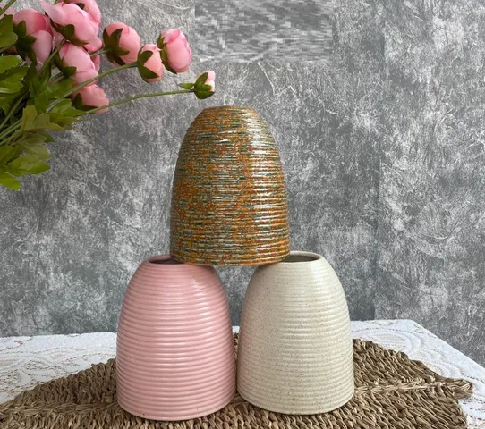 Lọ Hoa Mini Bình Sứ Bát Tràng Dáng Chuông - Trang Trí Nhà Cửa Sang Trọng, Hiện Đại, Cắm Hoa Khô/Tươi