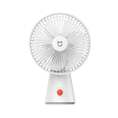 Quạt Tích Điện Mini Để Bàn Xiaomi Mijia ZMYDFS01DM - 4 Tốc Độ Gió, Pin 4000mAh, Thiết Kế Nhỏ Gọn, Động Cơ DC êm ái