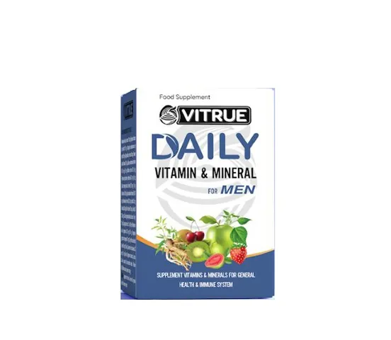 Viên Uống Vitamin Tổng Hợp Vitrue Dành Cho Nam – Bổ Sung Khoáng Chất Thiết Yếu, Tăng Cường Sức Khỏe và Đề Kháng