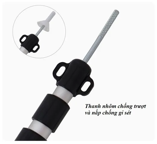 Cọc Căng Lều Bạt Hợp Kim Nhôm 2.3m - Dụng Cụ Cắm Trại Chống Tăng Bền Bỉ, Tiện Dụng Cho Chuyến Đi Dã Ngoại