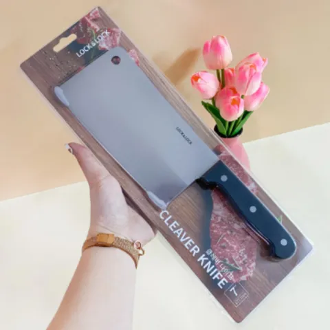 Dao làm bếp đa năng Lock&Lock Santoku CKK920/CKK921 - Lưỡi thép không gỉ, tay cầm ABS chắc chắn, cho chế biến món ăn dễ dàng và an toàn