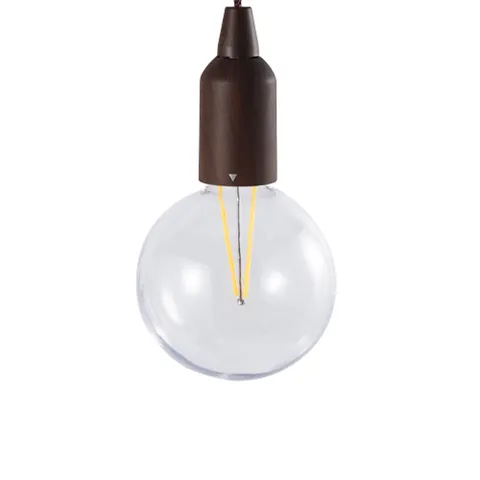 Đèn LED Dây Kéo Trang Trí Dã Ngoại Dùng Pin - Kiểu Đèn Treo Chống Nước, Thích Hợp Cắm Trại và Picnic