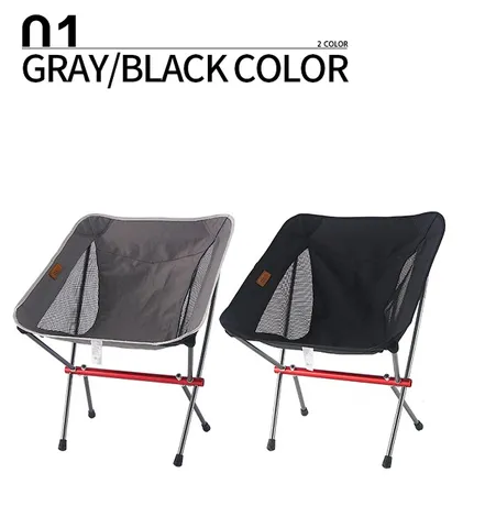 Ghế Gấp Hợp Kim Nhôm Siêu Nhẹ Di Động CLS - Ghế Cắm Trại Thoáng Khí, Chịu Tải Lên Đến 150kg, Dễ Dàng Mang Theo