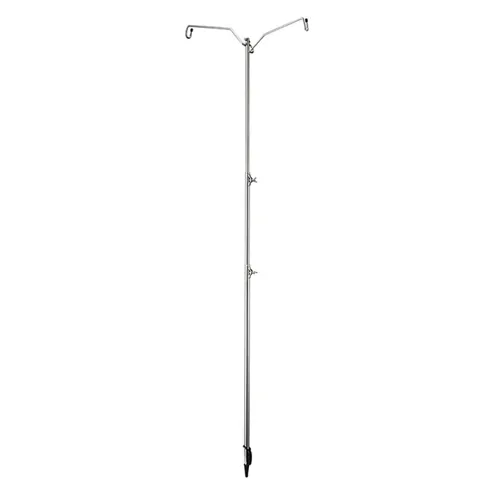 Giá treo đèn dã ngoại 3 chân gấp gọn Campingmoon - Bền bỉ, tiện lợi cho cắm trại và trang trí, chiều cao điều chỉnh tối đa 2.4m, chịu tải 5kg.