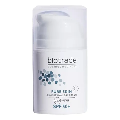 Kem Dưỡng Chống Nắng Ban Ngày Biotrade Pure Skin Glow Revival SPF50 - Dưỡng Ẩm, Tái Tạo Da, Bảo Vệ Tối Ưu Khi Tiếp Xúc Ánh Nắng