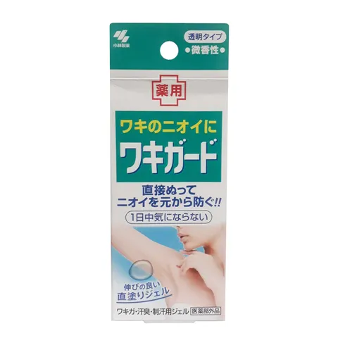 Lăn khử mùi Kobayashi Nhật Bản dạng gel 50g - Giúp se khít lỗ chân lông, làm mềm da và khử mùi lâu dài, lành tính cho mọi loại da.