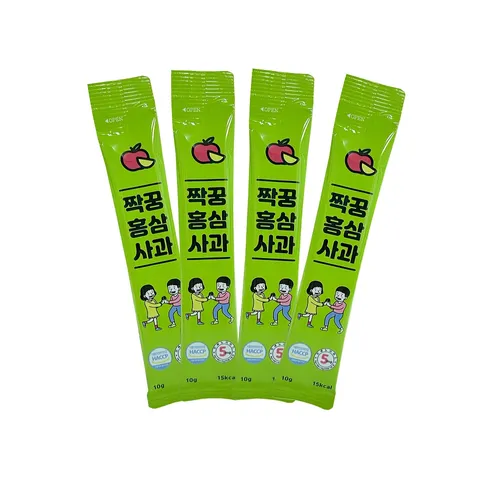 Nước Hồng Sâm Trái Cây Sobaek SungChan Cho Trẻ Em - Hương Vị Táo Dâu Ngon Miệng, Hỗ Trợ Tăng Cường Sức Khỏe, Hộp 30 Gói