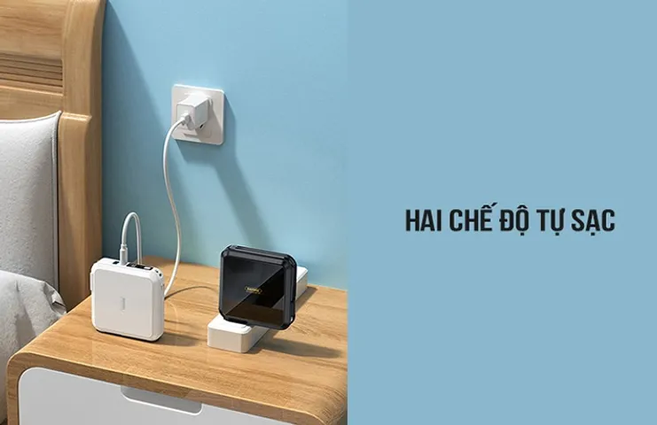 Sạc Dự Phòng Đa Năng Remax RPP-276 15000mAh - Thiết Kế Nhỏ Gọn, Chân Cắm AC, 2 Cổng USB & Type C, Phù Hợp Mọi Thiết Bị