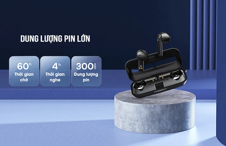 Tai Nghe Bluetooth True Wireless Remax TWS-28 - Thiết Kế Mỏng Nhẹ, Âm Thanh Chất Lượng Cao, Kết Nối Bluetooth 5.1, Pin Lâu Dài