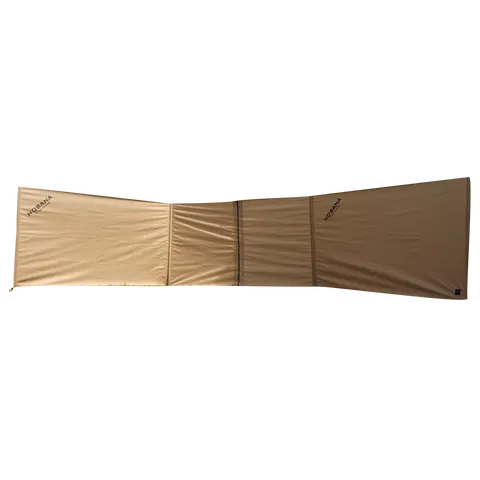 Tấm Chắn Gió Cắm Trại Kaki - Dễ Dàng Lắp Đặt, Tạo Không Gian Riêng Tư Ngoài Trời 600x120cm - Dụng Cụ Dã Ngoại Hoàn Hảo