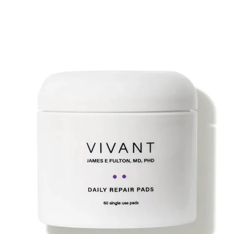 Tẩy Da Chết Vivant Skincare Daily Repair Pads - Lọ 60 Miếng Dành Cho Da Mụn, Kiểm Soát Dầu & Trẻ Hóa Da