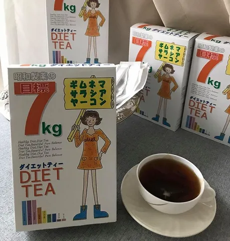 Trà Giảm Cân Showa Seiyaku Diet Tea 7kg Nhật Bản - Hỗ Trợ Tiêu Hóa, Vị Ngon, Sạch Tự Nhiên, Hộp 30 Gói