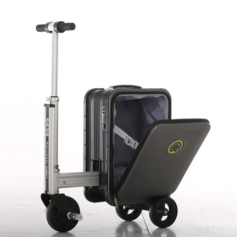 Vali điện thông minh Airwheel SE3S 20L - Xe kéo tự động với tốc độ 13km/h, thiết kế tiện lợi, âm nhạc Bluetooth, khóa TSA an toàn