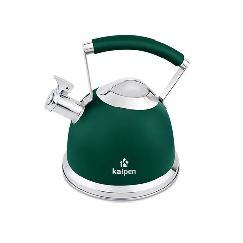 Ấm Đun Nước Inox Kalpen KK02 2.5L 5 Đáy - Bếp Ga, Bếp Điện, Bếp Từ - Thiết Kế Hiện Đại, Tiết Kiệm Năng Lượng, An Toàn Sử Dụng