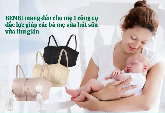 Áo Hút Sữa Rảnh Tay Benbi - Dày Dặn, Siêu Thoáng, Thiết Kế Freesize Tiện Dụng, Dành Cho Mẹ Sau Sinh
