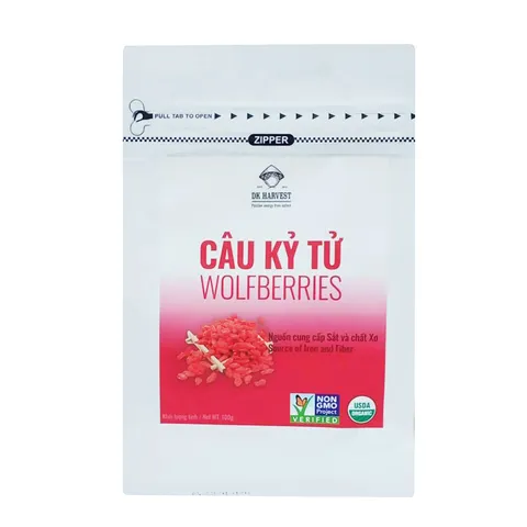 Câu Kỷ Tử DK Harvest Sấy Khô Mỹ - Trà Thiên Tinh Tăng Cường Thị Lực, Giảm Cân, Đẹp Da 100g
