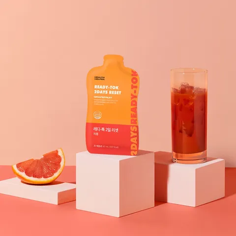 Detox Giảm Cân Ready Tok 2 Ngày - Viên Uống Thanh Lọc Cơ Thể Từ Trái Cây, Làm Đẹp Da, Hỗ Trợ Cấp Nước, Dễ Uống