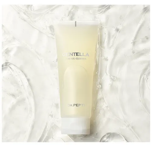 Gel Rửa Mặt Tạo Bọt Dr.Pepti Centella 200ml - Sữa Rửa Mặt Dành Cho Da Dầu, Se Khít Lỗ Chân Lông, Chiết Xuất Thiên Nhiên Hàn Quốc