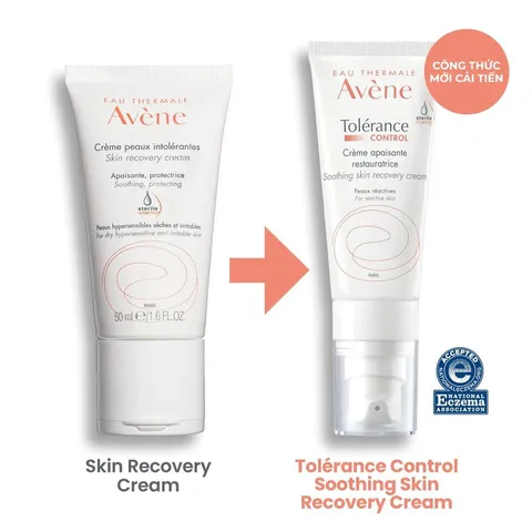 Kem Dưỡng Avène Tolerance Control 40ml - Hỗ Trợ Khôi Phục Hàng Rào Bảo Vệ Da, Làm Dịu Da Nhạy Cảm, Giảm Mẩn Đỏ, Khô Căng
