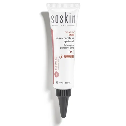 Kem Dưỡng Phục Hồi Da Soskin Skin Repair 30ml - Cấp Ẩm, Làm Dịu Và Tái Tạo Da Tổn Thương, Chăm Sóc Da Yếu, Mẩn Đỏ