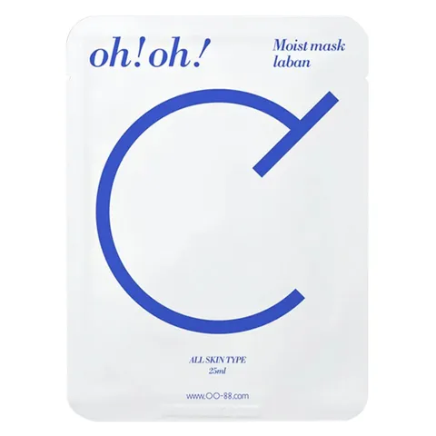Mặt Nạ Giấy oh!oh! Ceramide Phục Hồi Da 25ml x 10 Miếng - Dưỡng Ẩm, Chống Oxy Hóa, Phục hồi Da Mềm Mại Từ Hàn Quốc
