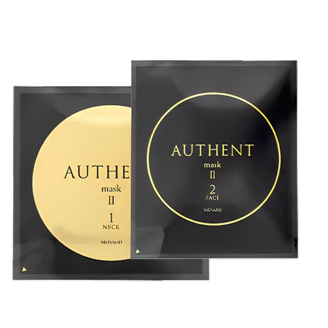 Mặt Nạ Hỗ Trợ Nâng Cơ Và Trẻ Hóa Da Menard Authent Mask II - Dành Cho Cổ Và Mặt, Giảm Nhăn, Tăng Cường Độ Ẩm, Làm Săn Chắc Da