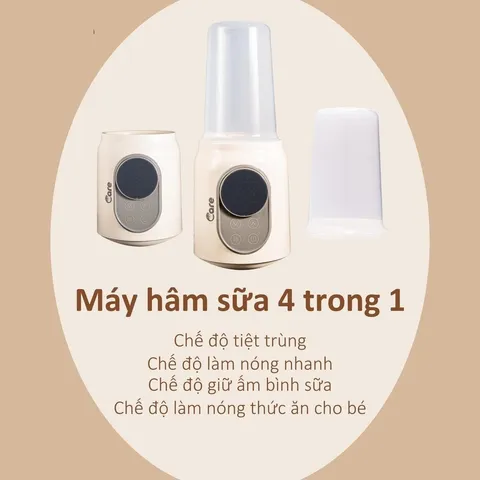 Máy Hâm Sữa Đa Năng LIL Care 4in1 - Tiện Ích Hâm Nóng, Giữ Ấm, Tiệt Trùng Bình Sữa Cho Bé - Giải Pháp Thông Minh Cho Mẹ