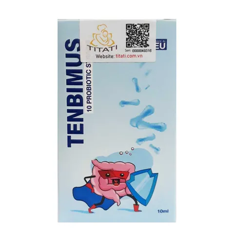 Men vi sinh Tenbimus 10 chủng - Hỗ trợ cân bằng hệ tiêu hóa cho bé - Giải pháp hoàn hảo phục hồi và phát triển tiêu hóa trẻ em