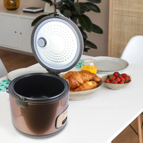 Nồi cơm điện Kalpen R6 3.2L - Công suất 1200W, 8 chế độ nấu, giữ ấm 24h - Thiết kế sang trọng cho gia đình đông người