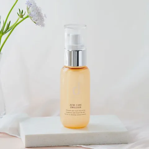 Sữa Dưỡng Da Mụn d program Acne Care Emulsion 100ml - Công Nghệ Microbiome Giảm Mụn và Thâm, Chăm Sóc Da Nhạy Cảm Từ Nhật Bản