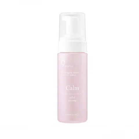 Sữa Rửa Mặt Tạo Bọt 9Wishes pH Calm Ampule 150ml - Làm Dịu Da Nhạy Cảm, Chiết Xuất Rau Má Kháng Viêm, Giảm Mụn