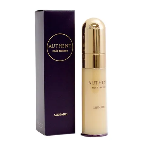 Tinh Chất Menard Authent Neck Essence - Hỗ Trợ Trẻ Hóa Da Cổ, Cấp Ẩm, Nâng Cơ, Làm Sáng Da, Dành Cho Mọi Loại Da